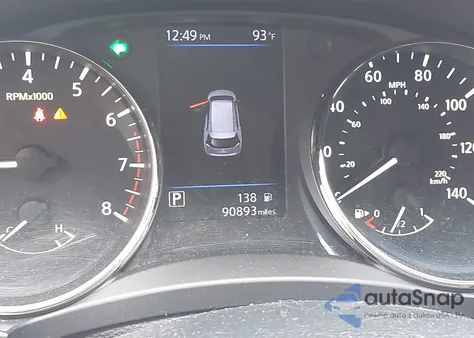 2018 Nissan Rogue Sv z USA, uszkodzony, nr VIN KNMAT2MT2JP573924